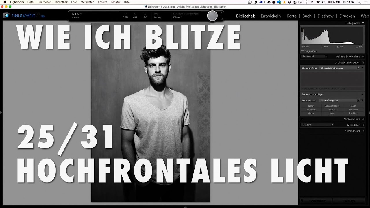 Wie ich blitze 25/31 -  Hochfrontales Licht