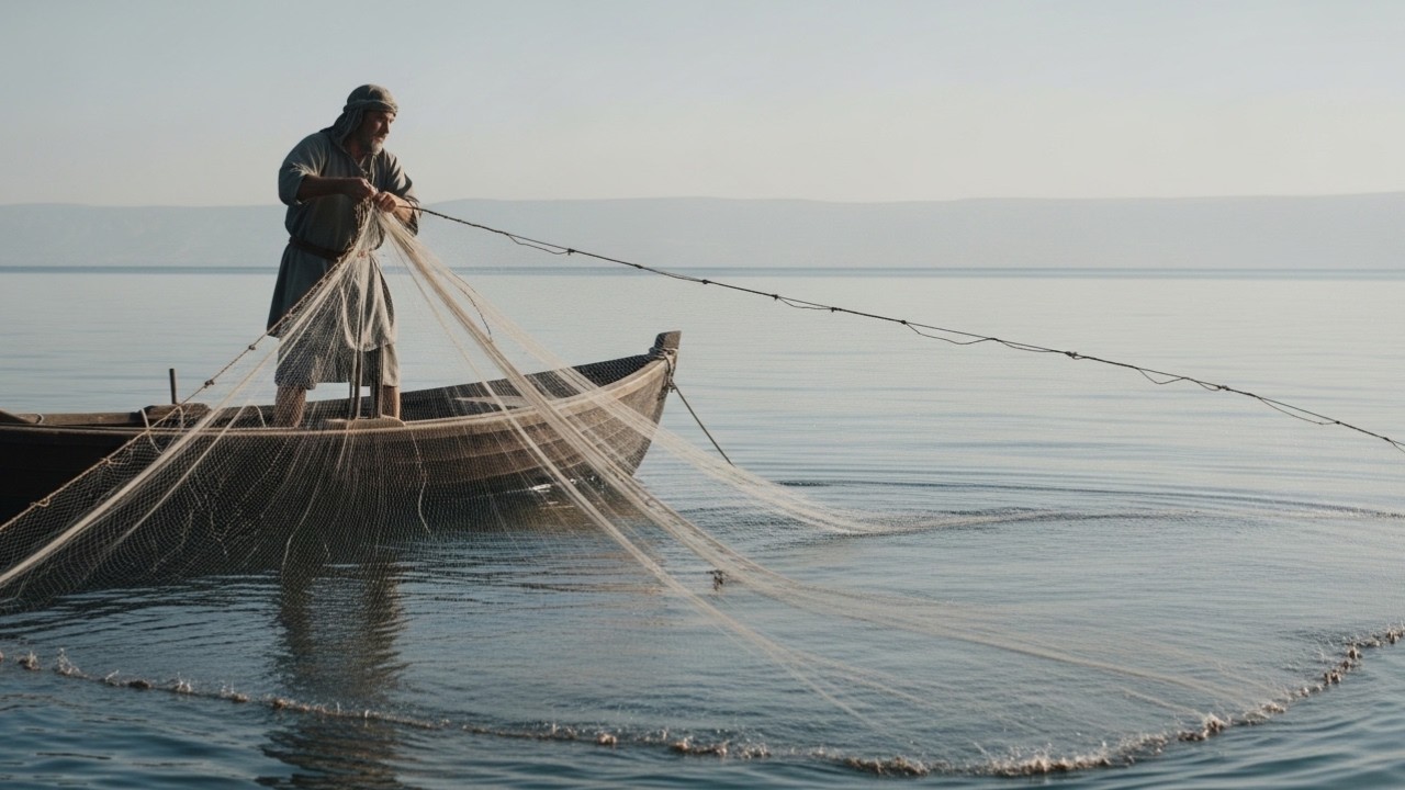 LA RUTINA DE LOS PESCADORES EN EL TIEMPO DE JESÚS: MADRUGADAS EN EL LAGO Y SUSTENTO DE LA FAMILIA