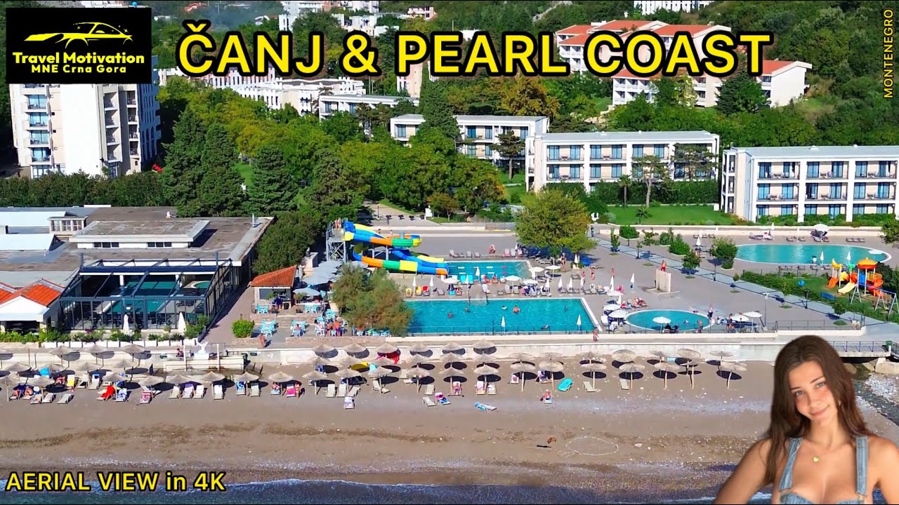 ČANJ i BISERNA OBALA iz vazduha Jesen 2024 - ČANJ & PEARL COAST [Aerial View in 4K] MNE Crna Gora