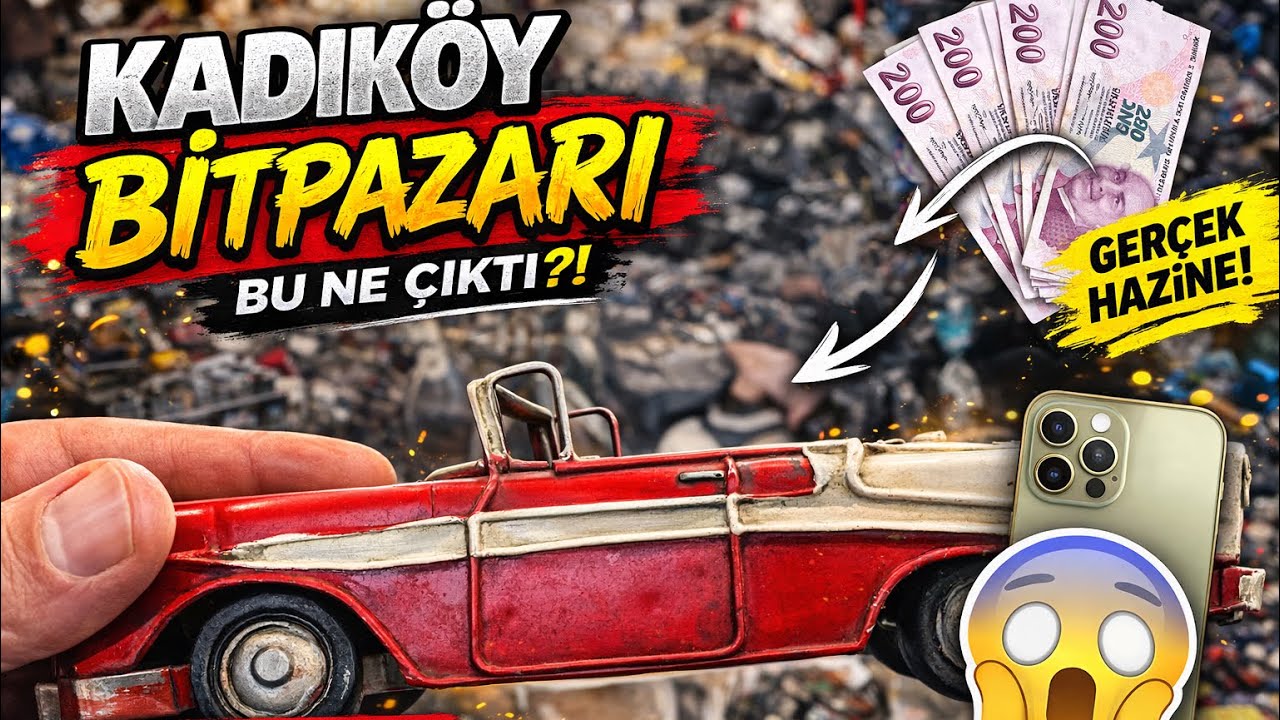 Bayram Arifesinde Kadıköy Bitpazarı #global #bayram #elektronik #hırdavat 