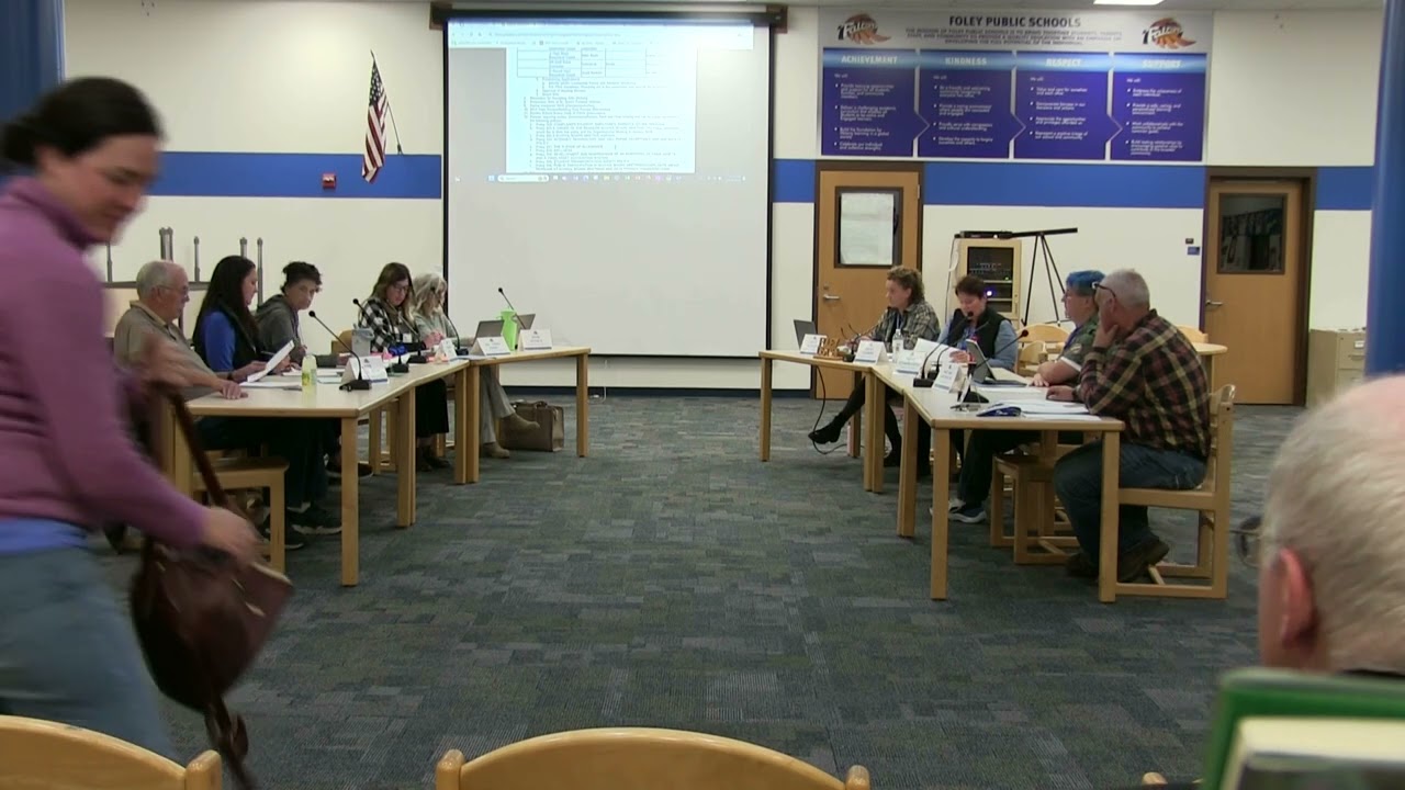 Foley Public School Board Meeting 10/14/2024