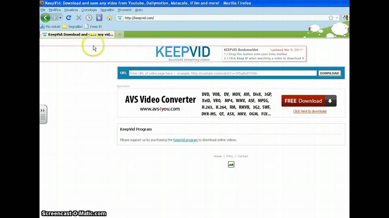 Keepvid tutorial