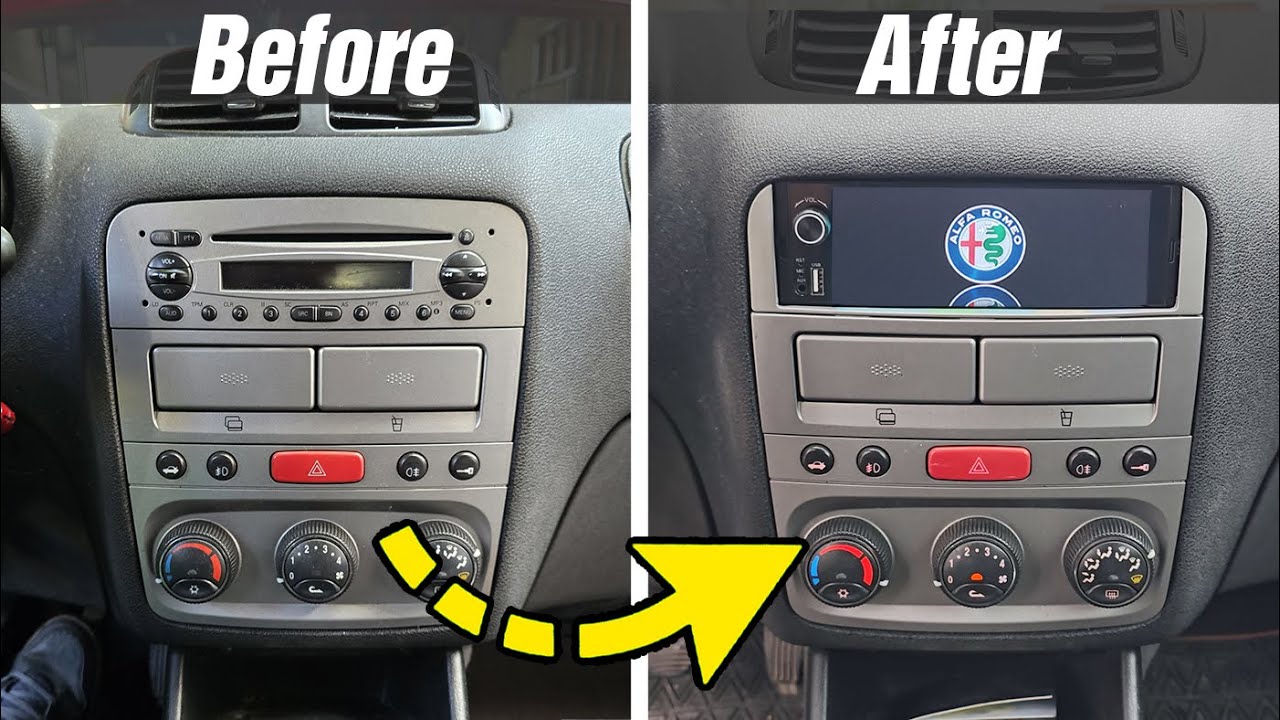 1DIN Android Auto, головное устройство Apple Car Play, установка и обзор Eonon