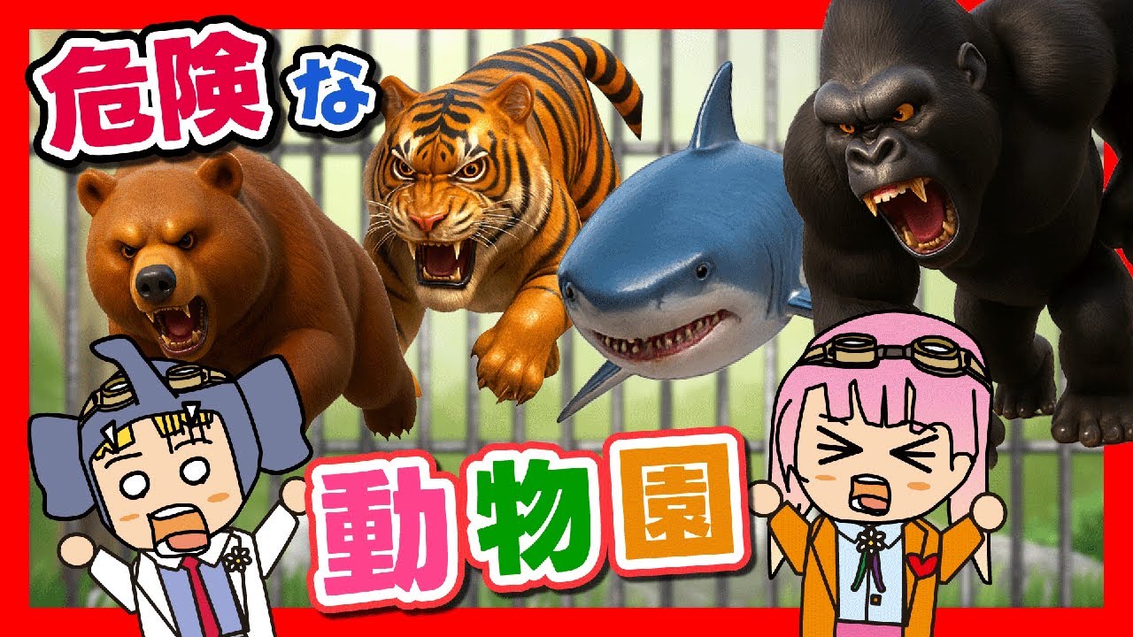 🦒動物園から脱出するロブロックス！？さまざまな動物たちが追いかけてるマップから無事に抜け出せるのか！？【ロブロックス】【はんちゃんラボGames】