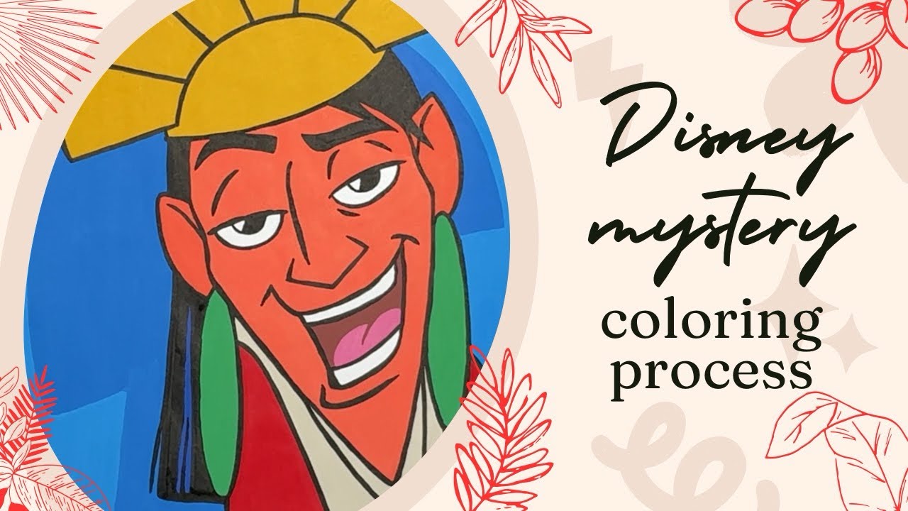 Disney Hachette Heroes. Mystery Coloring book by number. #disney #coloring #coloringpages #art