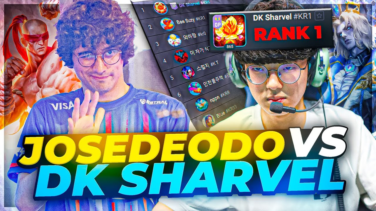 NIÑO PRODIGIO RANK 1 COREA 2200 LP ENFRENTA A JOSEDEODO!! 🤯