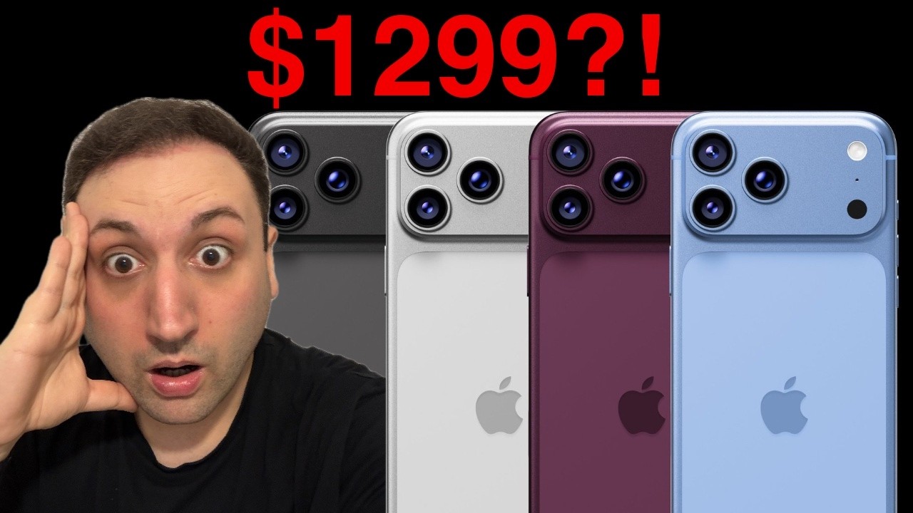 Огромное повышение цен Apple уже скоро? Слухи об iPhone Air 2, сотрудничество Apple и Intel, чип ...