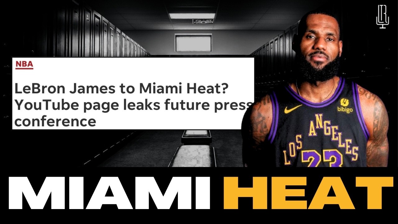 🚨BREAKING: LEBRON JAMES TO THE MIAMI HEAT OFFICIALLY CONFIRMED....