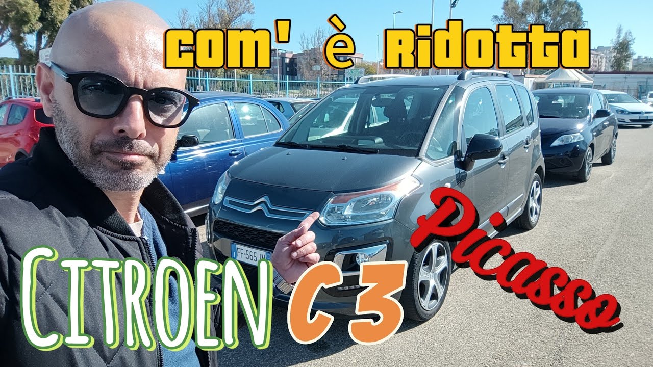 Com' è Ridotta: Citroen C3 Picasso - Mi aspettavano molto peggio.  #citroënc3