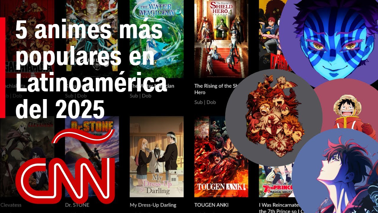 Los 5 animes m&aacute;s populares en Latinoam&eacute;rica del 2025, seg&uacute;n los fans