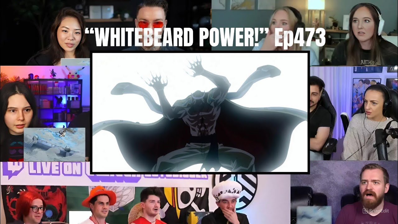  Luffy Witnesses Whitebeard’s Power! 😱 | One Piece Episode 473 Reaction Mashup