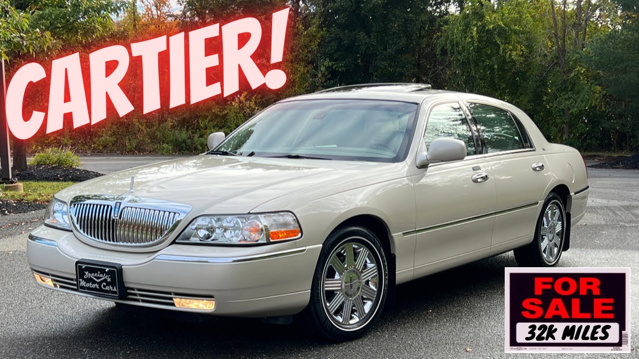 ПОТРЯСАЮЩЕ! Lincoln Town Car Cartier 2003 года выпуска с пробегом 32 тыс. миль ПРОДАЕТСЯ в Specia...