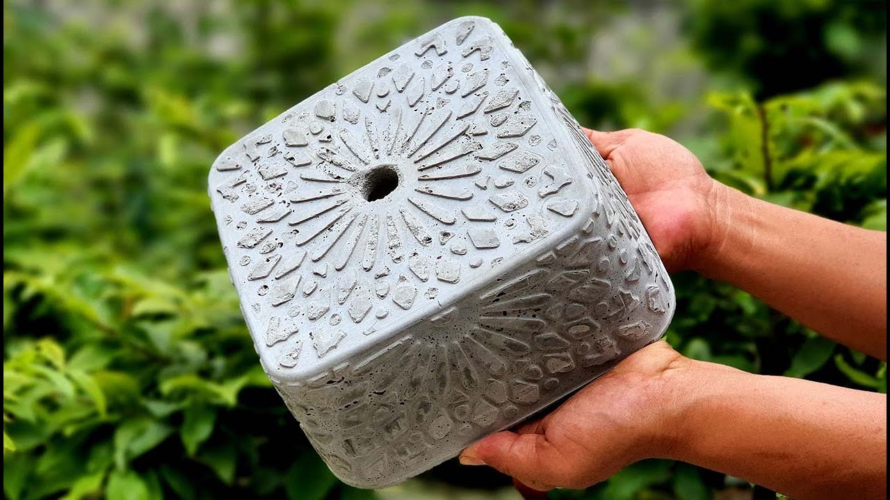 Идеи Craft Cement. Как Простые и Легкие Кастинги Цветочные Горшки Самые Красивые Уникальные Дома