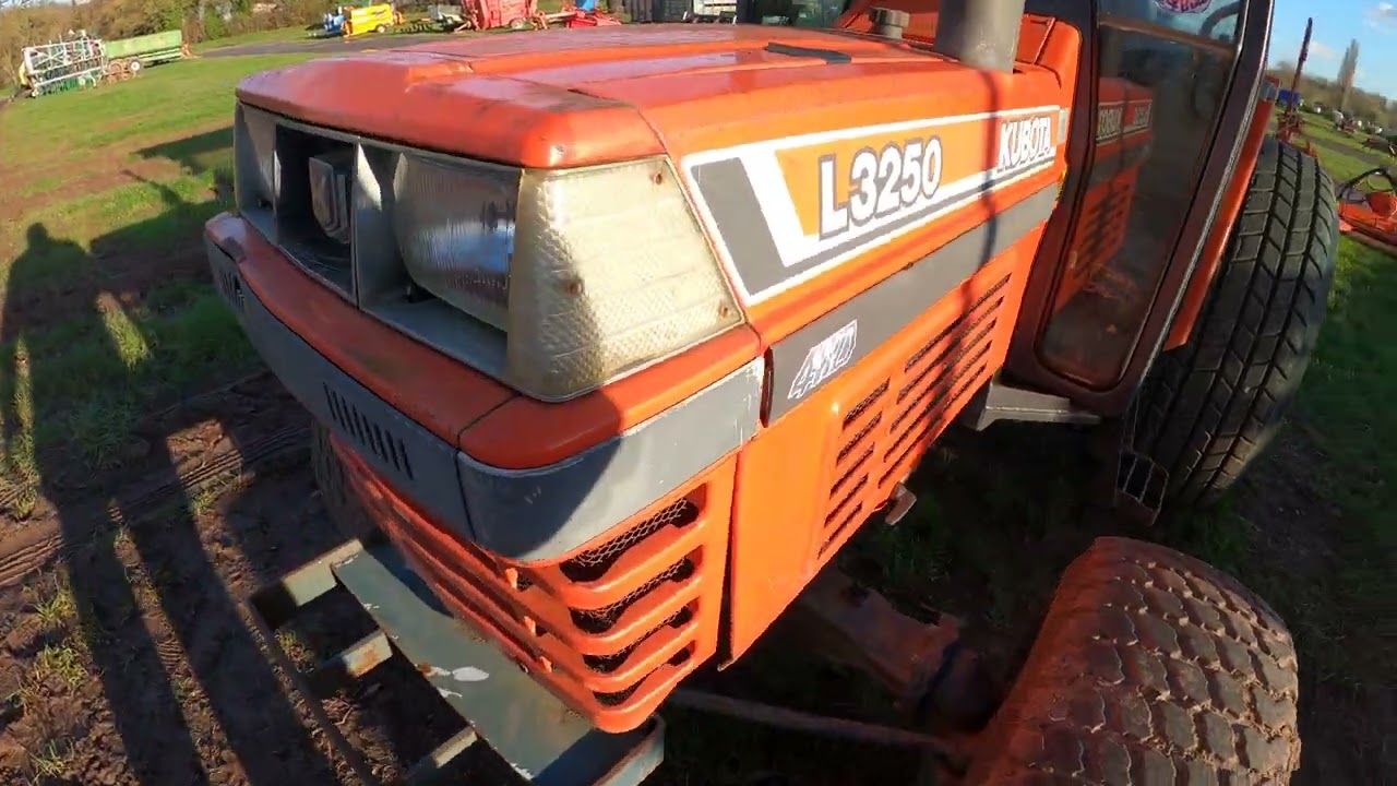 1990 Kubota L3250 4WD 1.9 Litre 4-Cyl Diesel Compact Tractor (40 HP) HJ Pugh & Co - Auction 2026