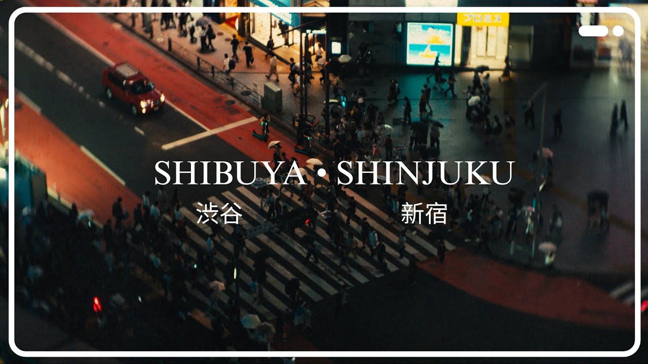 Shibuya • Shinjuku | Court-métrage Tokyo - Sony FX30