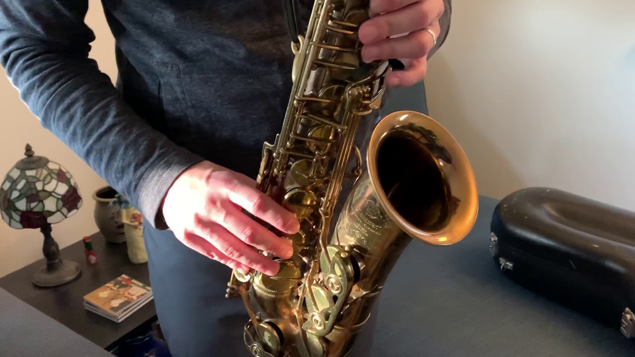 1965 126,xxx Selmer Mark VI Alto Saxophone Demo, www.dcsax.com
