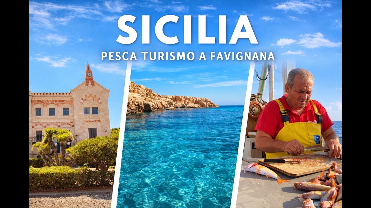 Sicilia - l’escursione più bella!!! Pesca Turismo a Favignana #pescaturismo #sicilia #favignana
