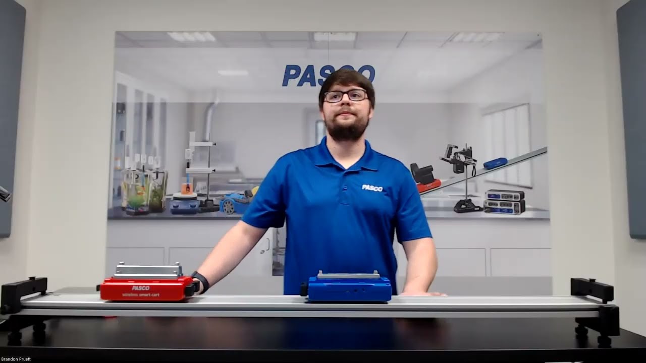 Elastic Collisions with PASCO Wireless Smart Cart