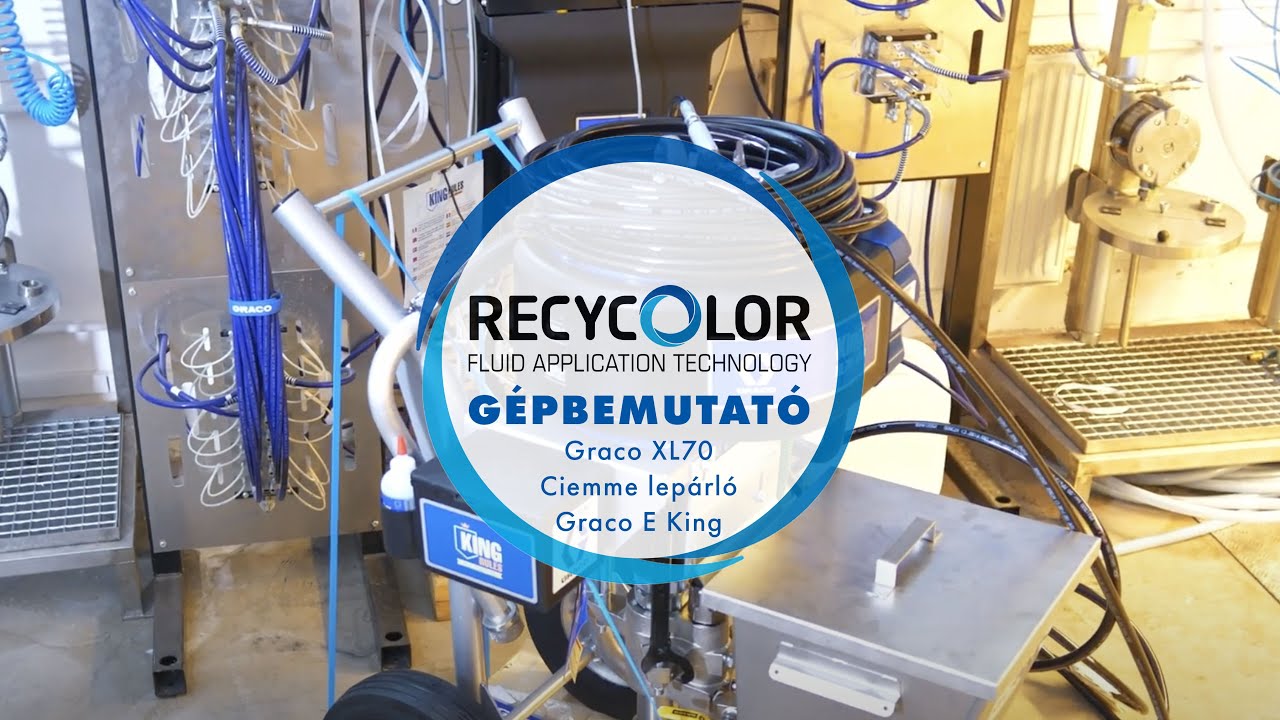 Graco XL70, E-KING és Ciemme lepárló bemutató by Recycolor