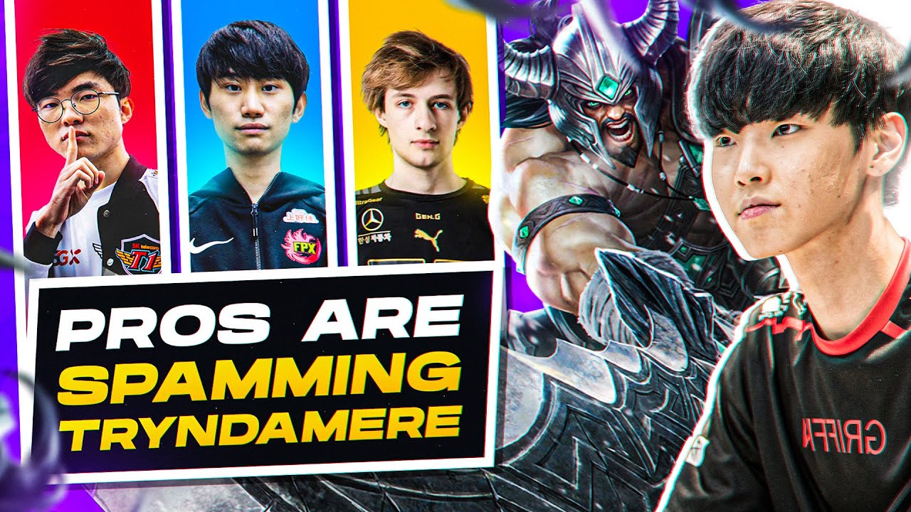 FAKER & CHOVY preparing for NEW WORLDS META! *TRYNDAMERE MID*