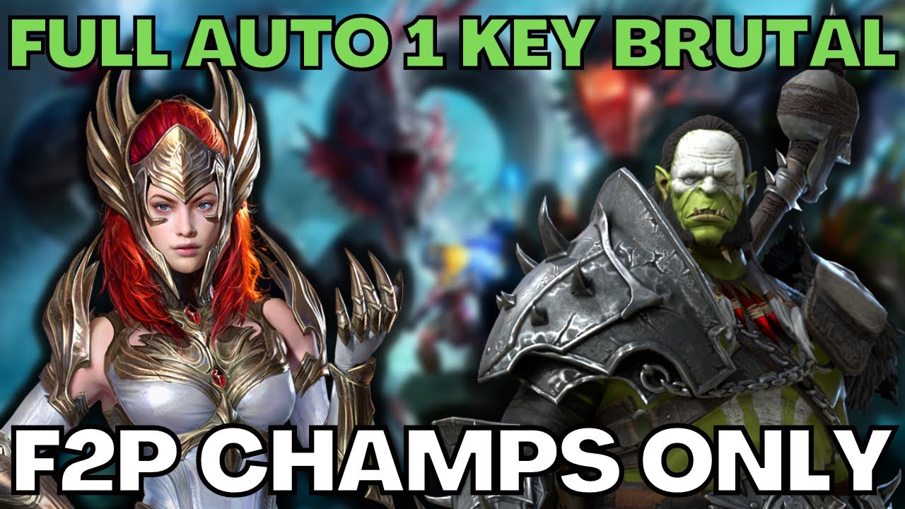 💥 Гидра — проще не бывает! 💥Чемпионы F2P 1 Ключ Brutal Hydra FULL AUTO | RAID SHADOW LEGENDS