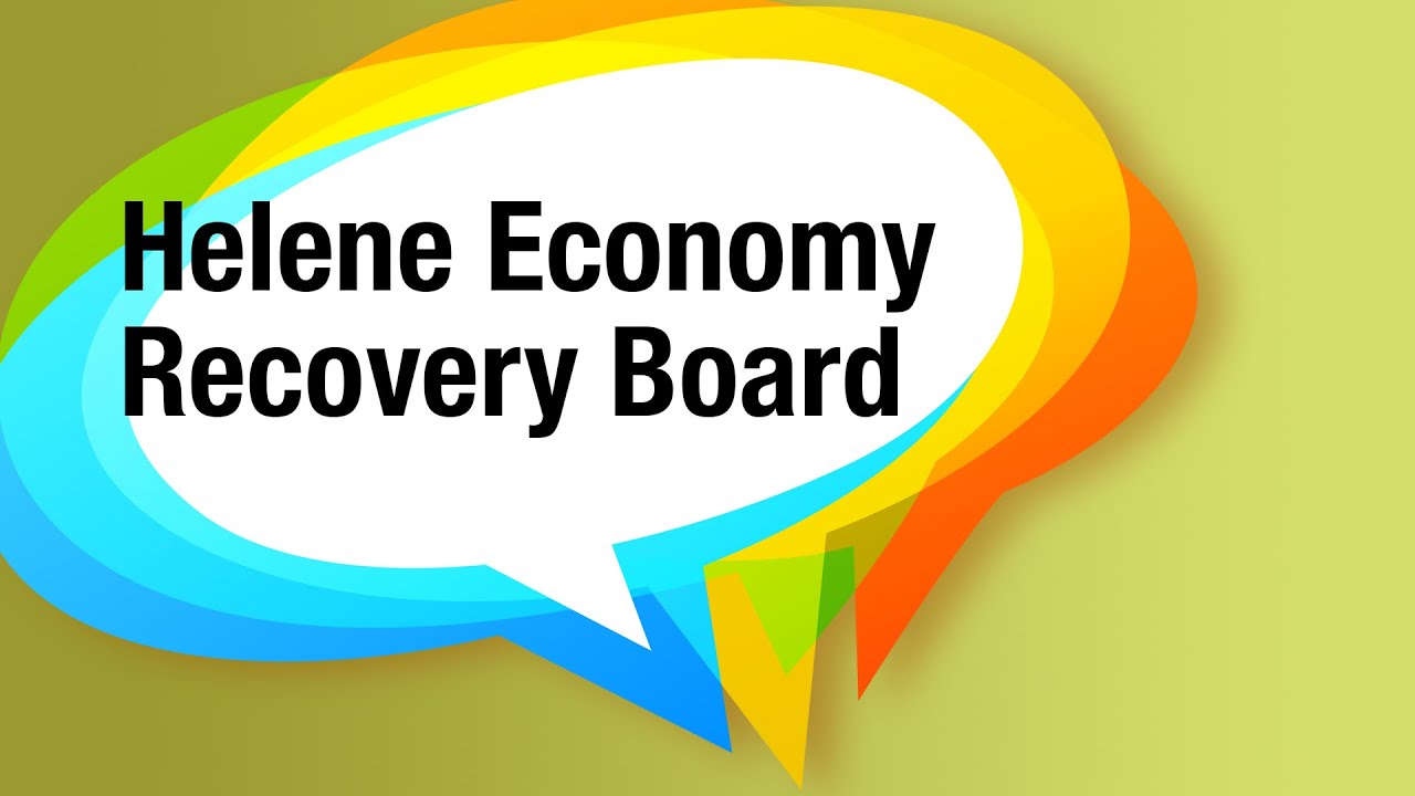 Helene Economy Recovery Board – March 19, 2026