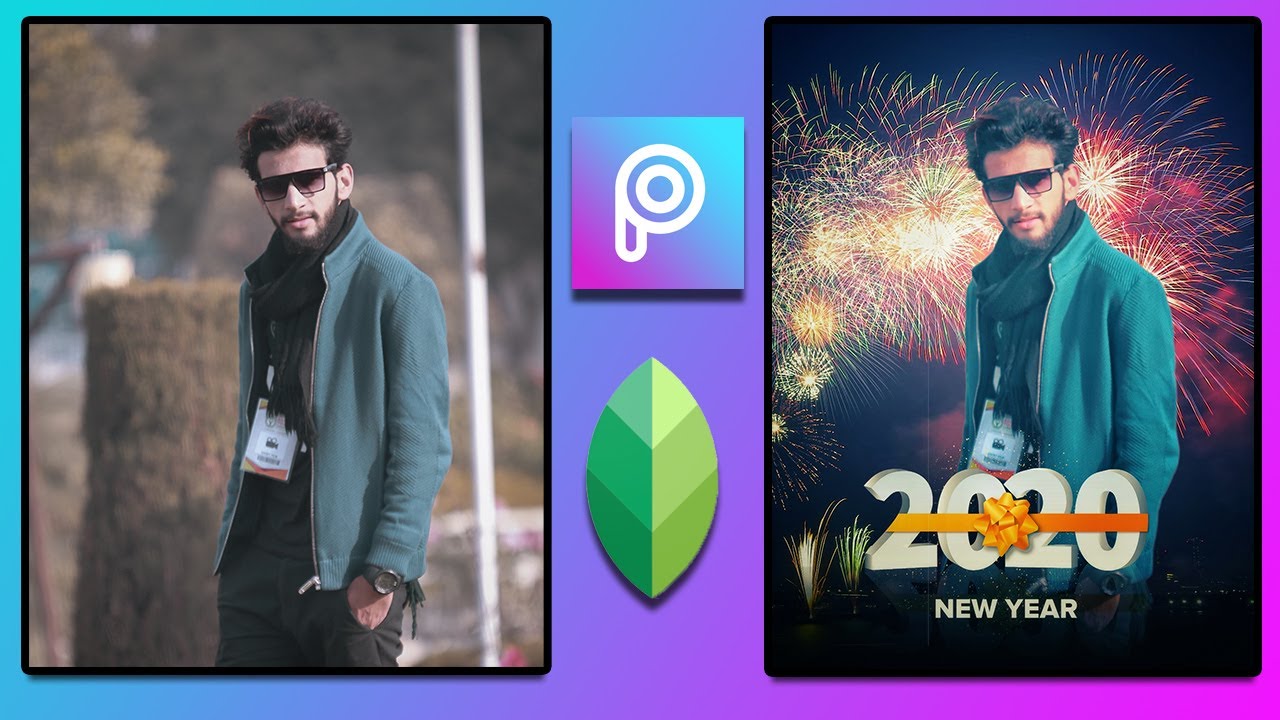 Happy New Year 2020 photo editing PicsArt 2020 photo editing