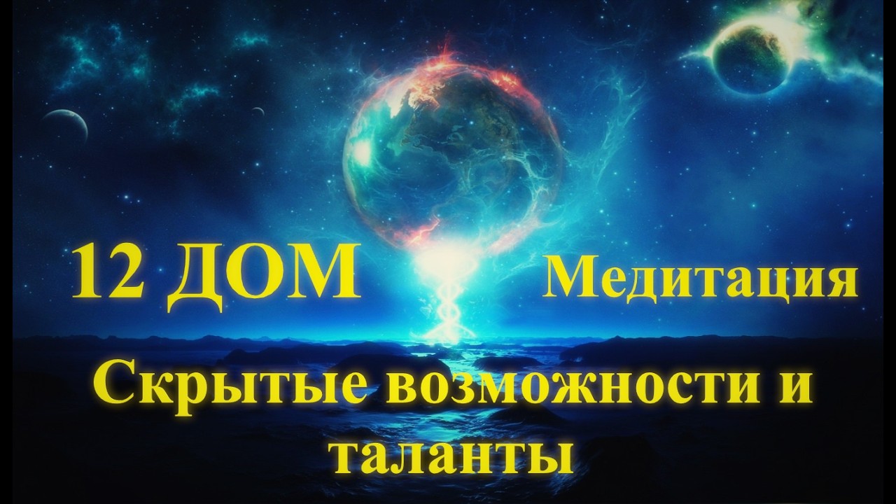 12 ДОМ - СКРЫТЫЕ ТАЛАНТЫ И МЕДИТАЦИЯ