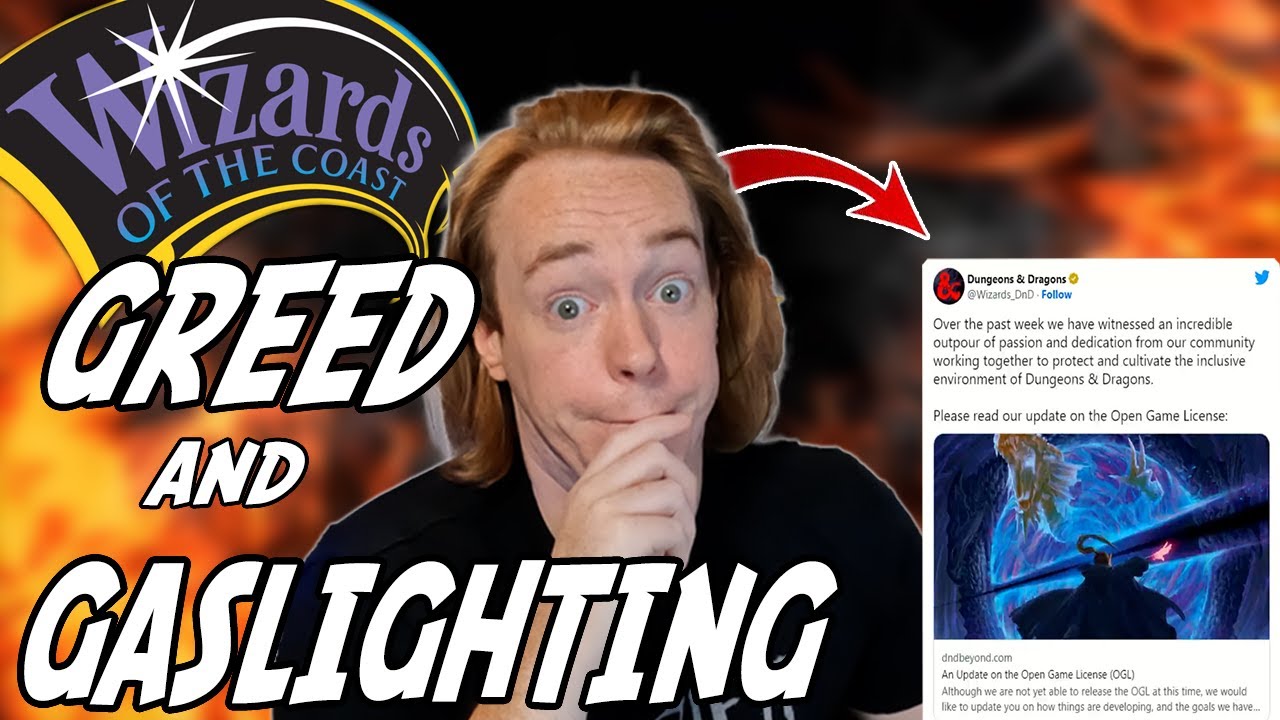 WotC RESPOND To OGL Backlash With HILARIOUS Gaslighting Statement