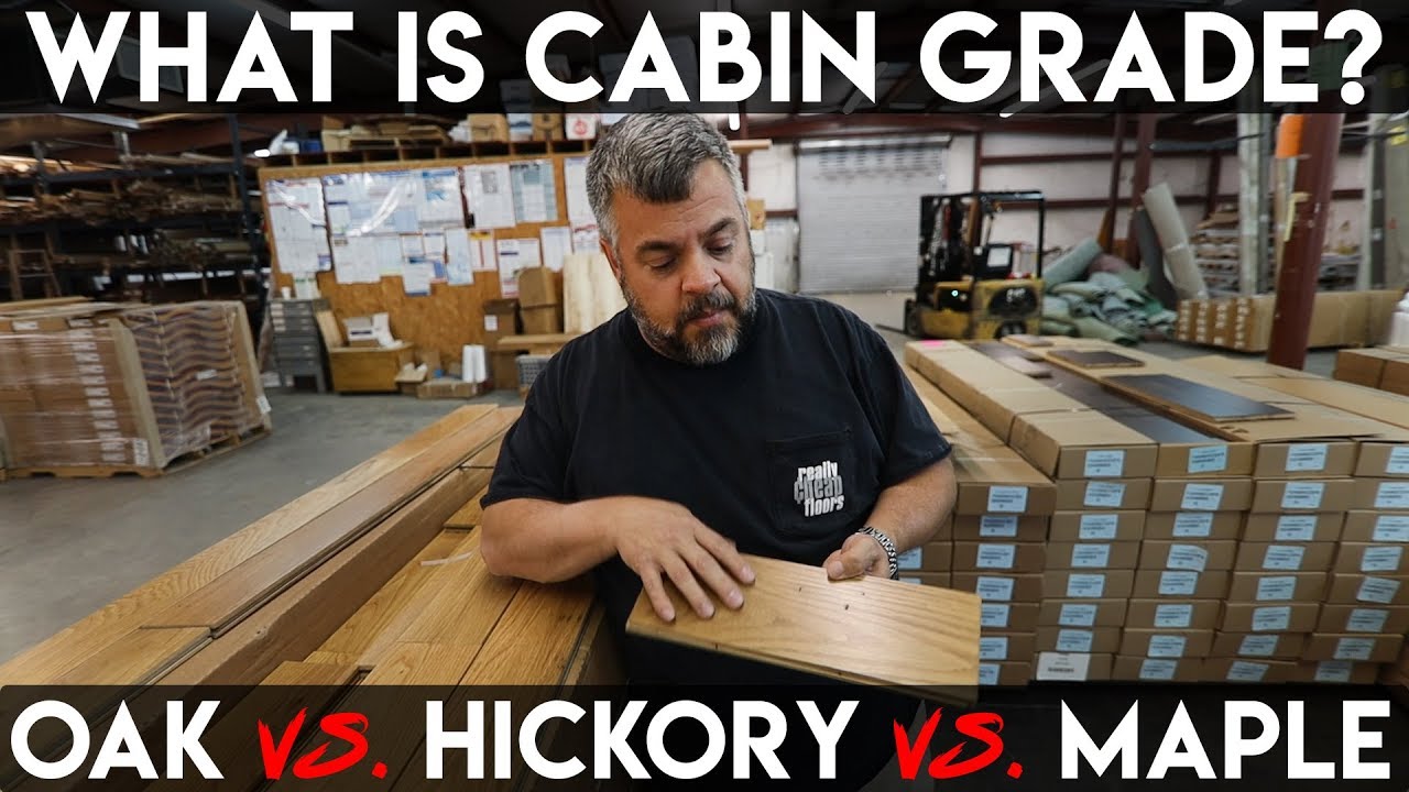 What is Cabin Grade? Winchester Oak, Hickory, & Maple