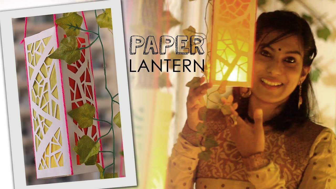 Easy diy diwali decoration II Diwali Crafts II Paper Lantern DIY