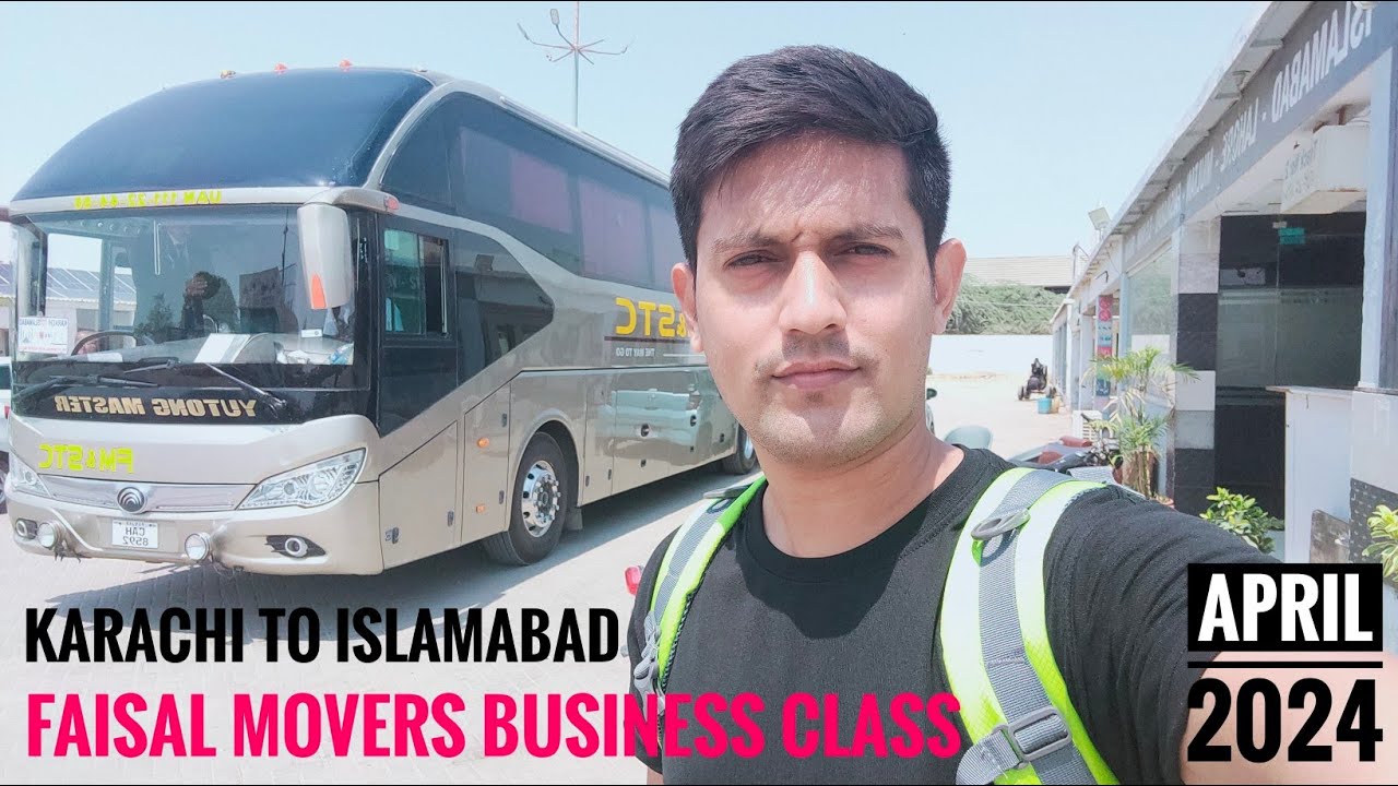 Karachi to Islamabad - Faisal movers business class - April 2024