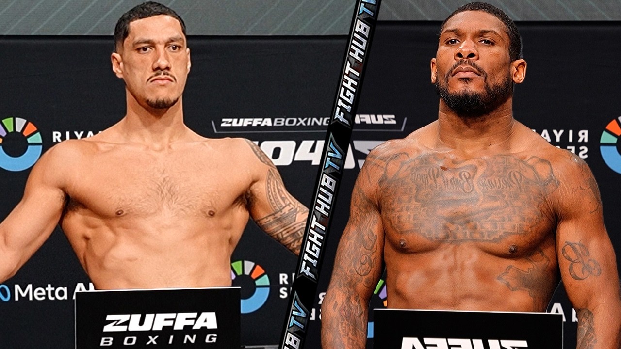 Jai Opetaia vs Brandon Glanton - FULL Weigh in Video - Zuffa Boxing 4