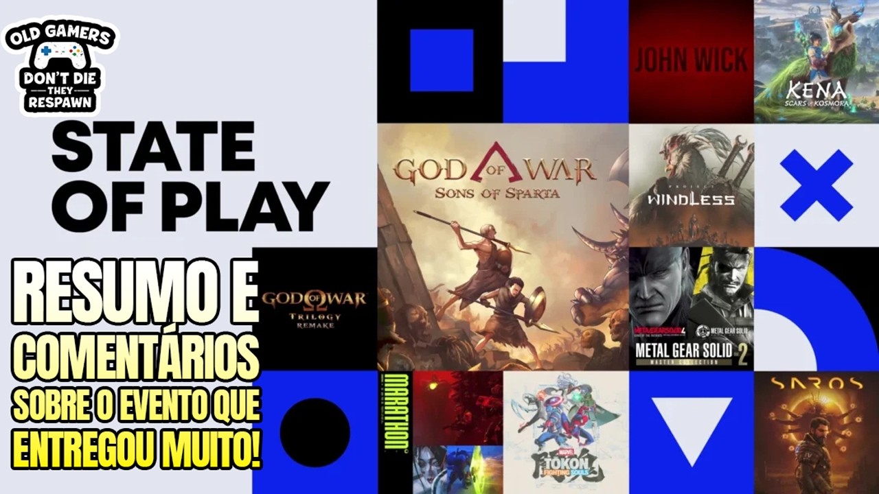 State of Play fevereiro de 26 - Resumo comentado deste incrível evento  para quem é gamer!