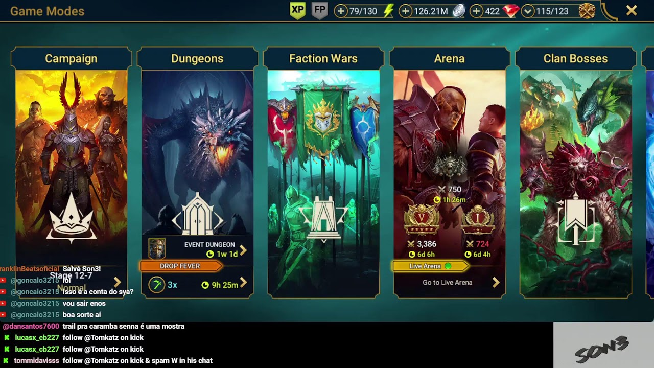 Live 60 - Raid Shadow Legends - Chimera and Hydra