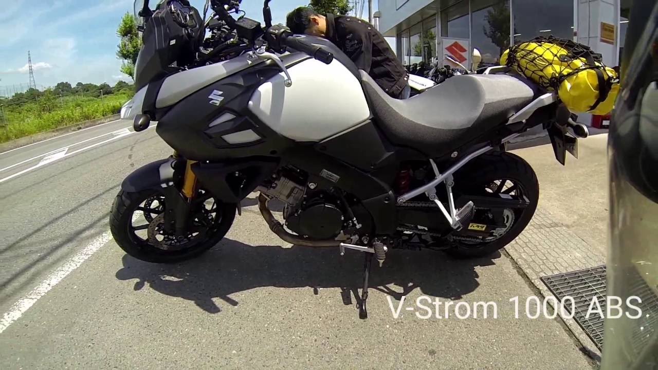 V-Strom 1000 ABS 納車。そして榛名湖へ
