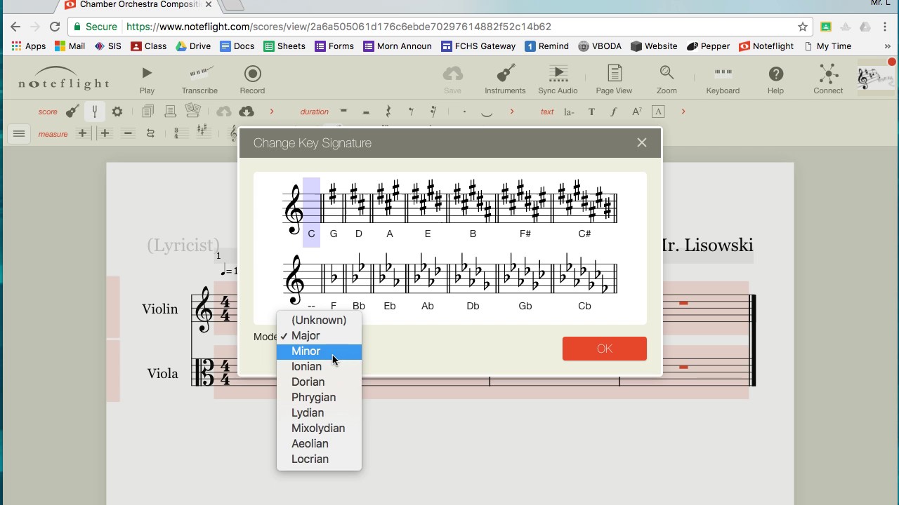 Chamber - Duet Composition Set Up