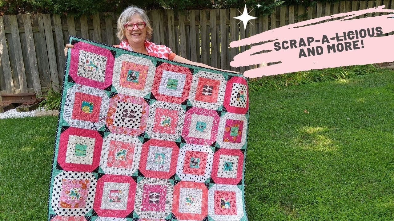 Scrap-a-licious Quilt Talk & Old School JULY BOM