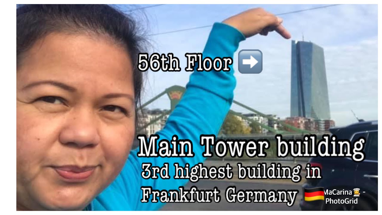 One of the Highest building in Frankfurt Germany | Main Tower #virtualtour #amazing #europetours