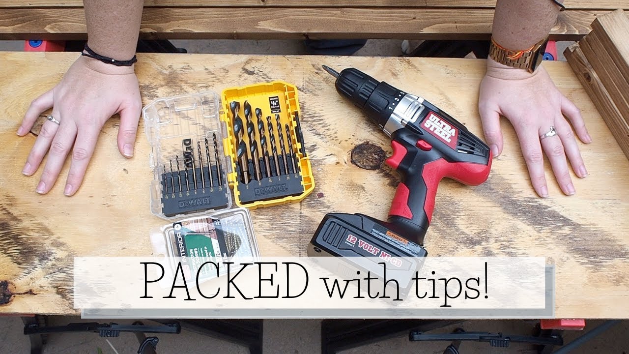 What Do The Numbers Mean On A Drill | How To Drill In Wood Screws
