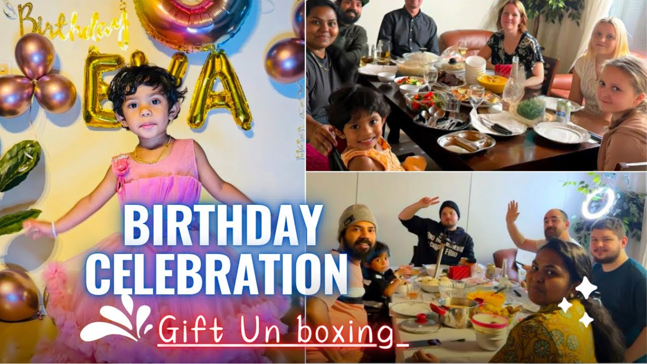 ❤️🙂ഏവമോളുടെ  ഷൂപ്പർ പിറന്നാൾ ആഘോഷം #birthday #mallusinfinland #familyvlog #dailyvlog #positivevibes