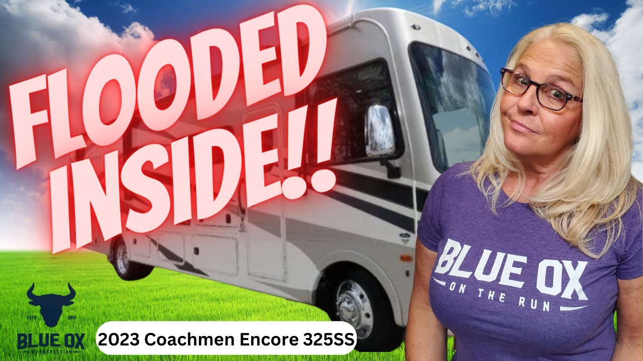 😲Крупная протечка воды в автодоме! Новый Coachmen Encore 325SS 2023 года! Что теперь?