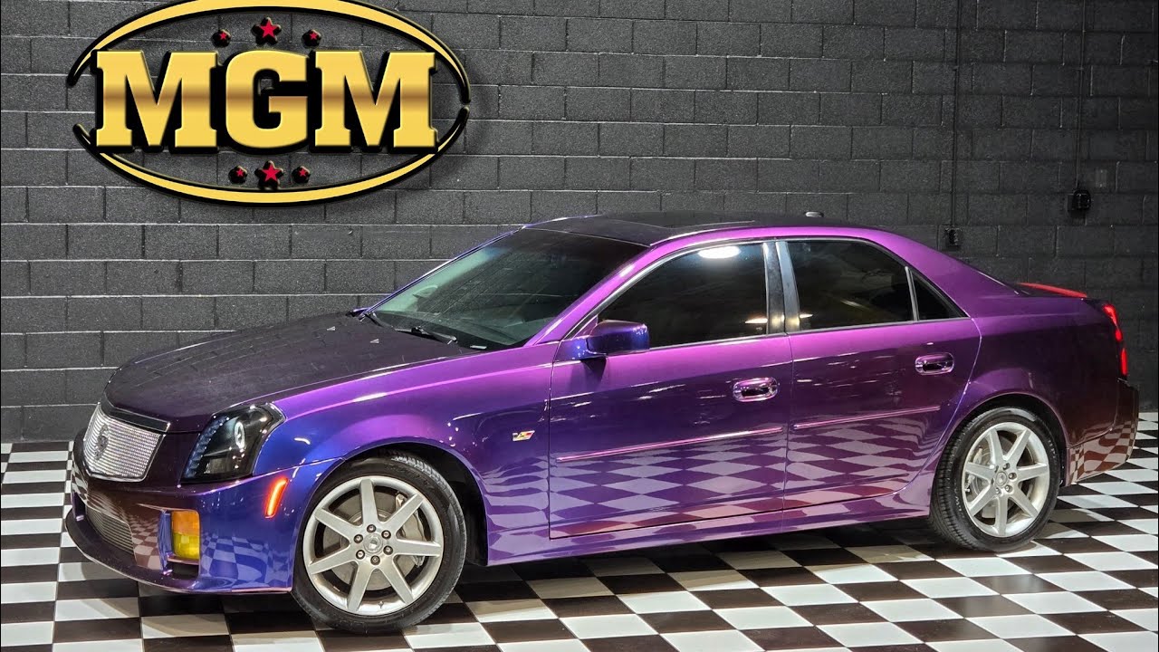 2005 Cadillac CTS-V Sport Sedan LS V8 6 Spd Mystic Chameleon Professional Piant Job Fully Serviced!