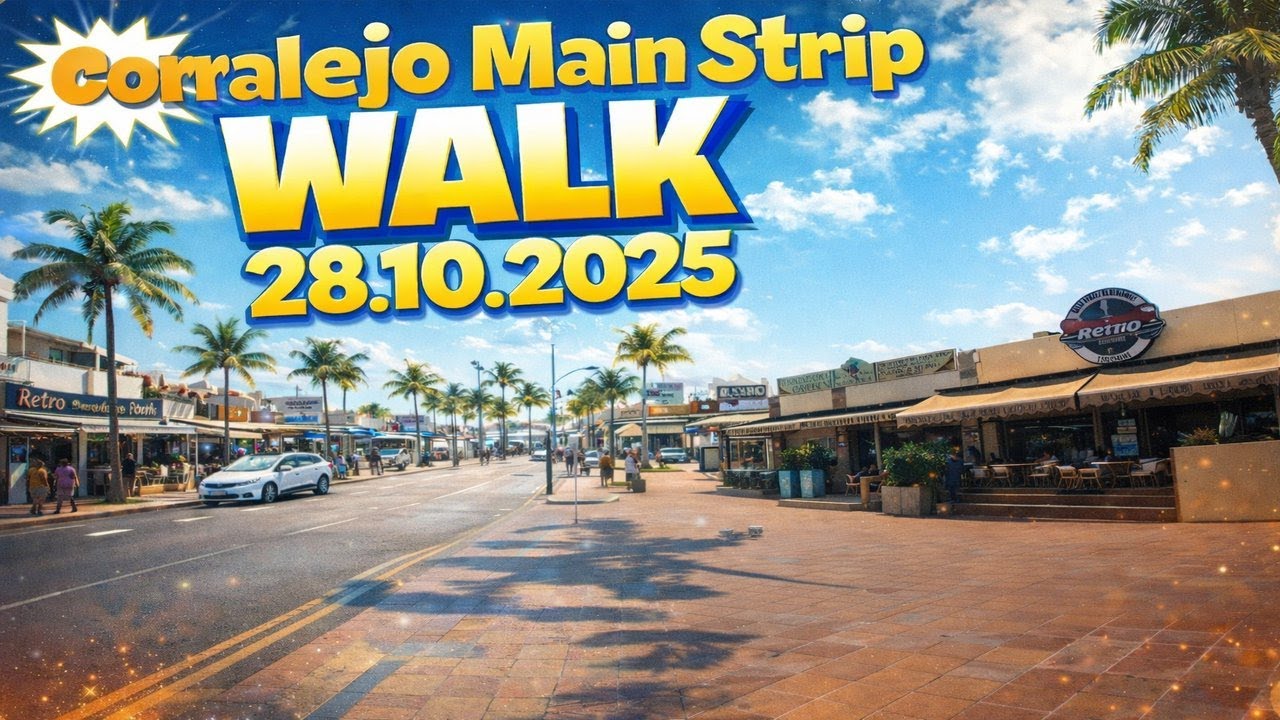 Corralejo Walk - 28.10.2025. #corralejo #fuerteventura