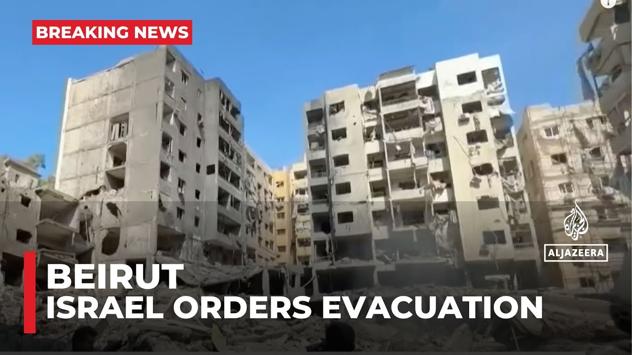 Israel issues forced evacuation order for Hadath district of Beirut