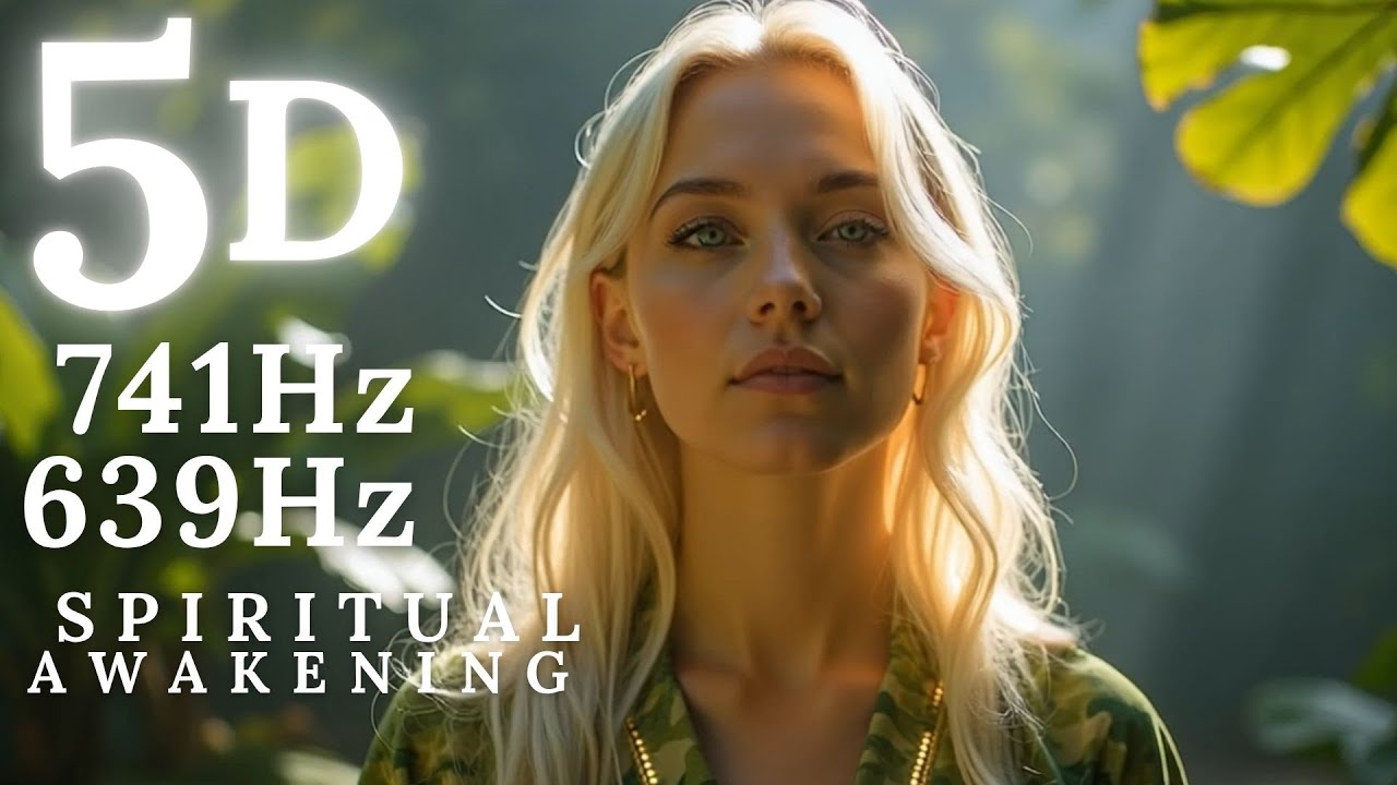 Spiritual Awakening 741Hz 639Hz Pleiadian Light Codes 5D Activation