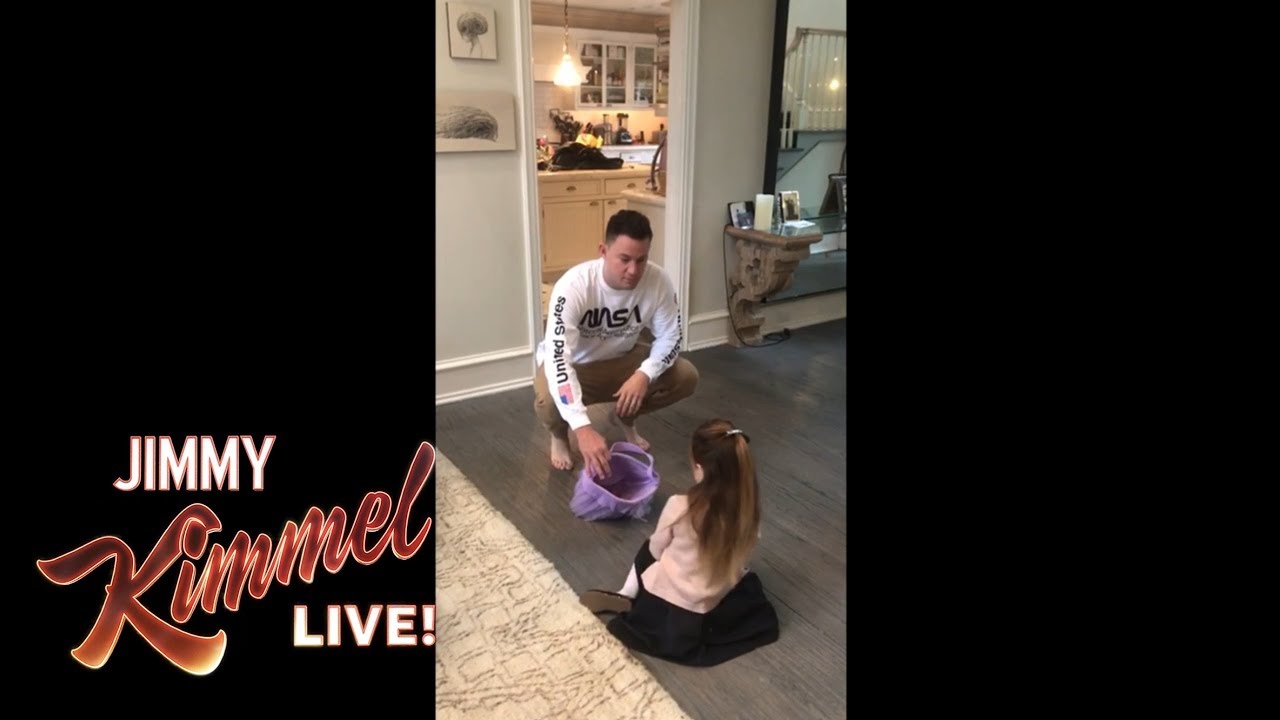 Channing Tatum Tells His Daughter He Ate All Her Halloween Candy
