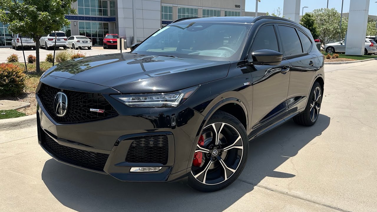 Majestic Black 2025 Acura MDX Type-S Advance Walkaround