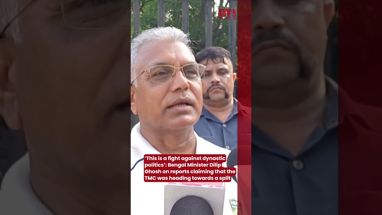 &lsquo;This is a fight against dynastic politics&rsquo;: Bengal Minister Dilip Ghosh