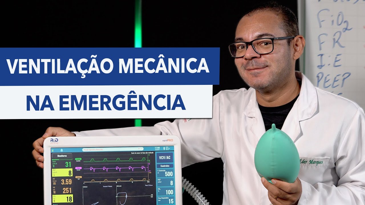 Ventilação mecânica na EMERGÊNCIA para ENFERMEIROS | programação BÁSICA